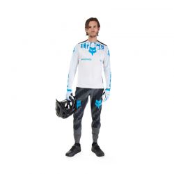 KOSZULKA ROWEROWA Z DŁUGIM RĘKAWEM FOX RANGER DIGI IMAGE WHITE  ENDURO CROSS