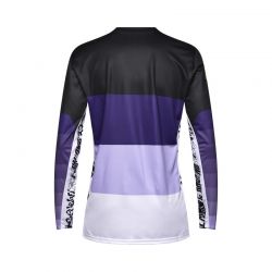KOSZULKA ROWEROWA Z DŁUGIM RĘKAWEM FOX RANGER GRID BLACK  ENDURO CROSS