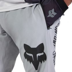 SPODNIE ROWEROWE FOX RANGER GRID STEEL GREY  ENDURO CROSS