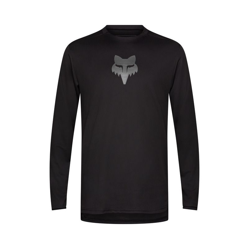 KOSZULKA ROWEROWA Z DŁUGIM RĘKAWEM FOX RANGER HEAD BLACK ENDURO CROSS KOSZULKA ROWEROWA Z DŁUGIM RĘKAWEM FOX RANGER HEAD BLACK ENDURO CROSS