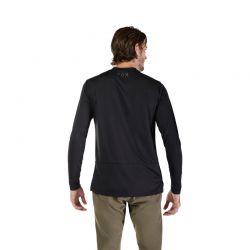 KOSZULKA ROWEROWA Z DŁUGIM RĘKAWEM FOX RANGER HEAD BLACK  ENDURO CROSS