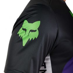 KOSZULKA ROWEROWA FOX RANGER GRID BLACK  ENDURO CROSS