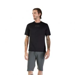 KOSZULKA ROWEROWA FOX RANGER WORDMARK BLACK  ENDURO CROSS