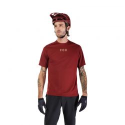 KOSZULKA ROWEROWA FOX RANGER WORDMARK RUST  ENDURO CROSS