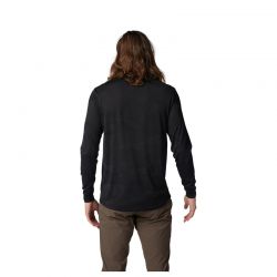 KOSZULKA ROWEROWA Z DŁUGIM RĘKAWEM FOX RANGER TRU DRI BLACK  ENDURO CROSS
