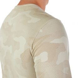 KOSZULKA ROWEROWA Z DŁUGIM RĘKAWEM FOX RANGER TRU DRI CREAM  ENDURO CROSS