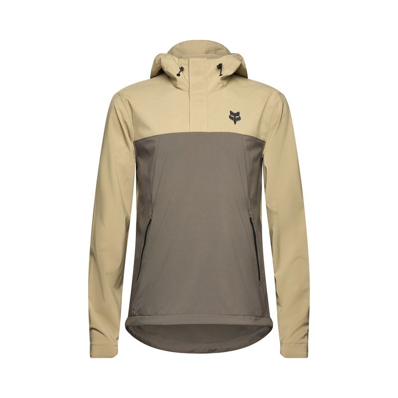BLUZA ROWEROWA Z KAPTUREM FOX RANGER WIND PULLOVER SAND ENDURO CROSS BLUZA ROWEROWA Z KAPTUREM FOX RANGER WIND PULLOVER SAND ENDURO CROSS