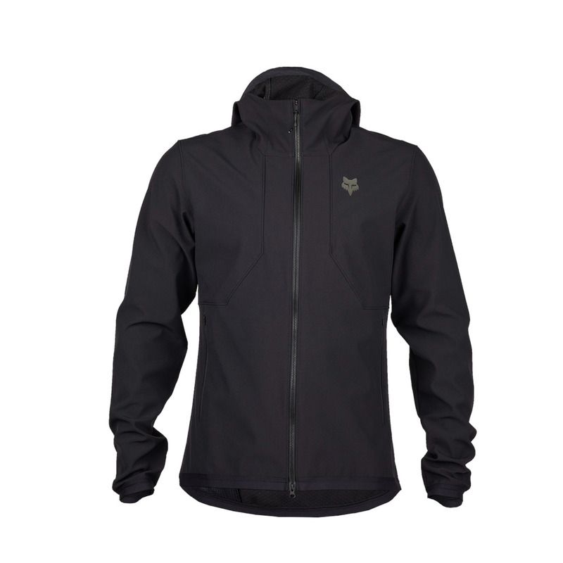 BLUZA ROWEROWA Z KAPTUREM FOX RANGER FIRE BLACK  ENDURO CROSS
