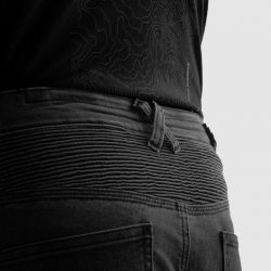 SPODNIE JEANS REBELHORN REVOLT MONOLAYER BLACK 