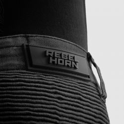 SPODNIE JEANS REBELHORN REVOLT MONOLAYER BLACK 