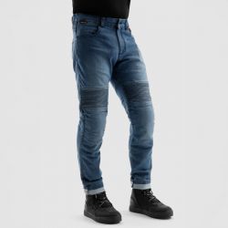 SPODNIE JEANS REBELHORN REVOLT MONOLAYER WASHED BLUE 