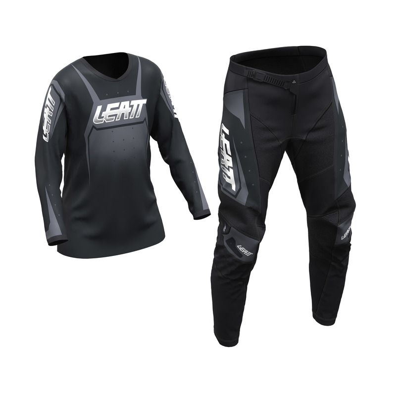 ZESTAW OFFROADOWY (BLUZA I SPODNIE) LEATT MINI JUNIOR RIDE KIT 3.5 BLACK XXS/EU100/110CM