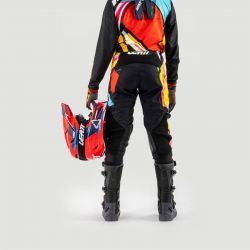 ZESTAW OFFROADOWY (BLUZA I SPODNIE) LEATT MINI JUNIOR RIDE KIT 3.5 CARNIVAL XXS/EU100/110CM