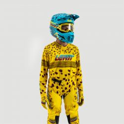 ZESTAW OFFROADOWY (BLUZA I SPODNIE) LEATT MINI JUNIOR RIDE KIT 3.5 CHEETAH XXS/EU100/110CM