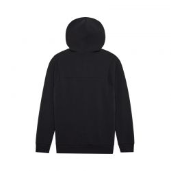 BLUZA Z KAPTUREM NA ZAMEK FOX RISE ZIP FLEECE BLACK  ENDURO CROSS