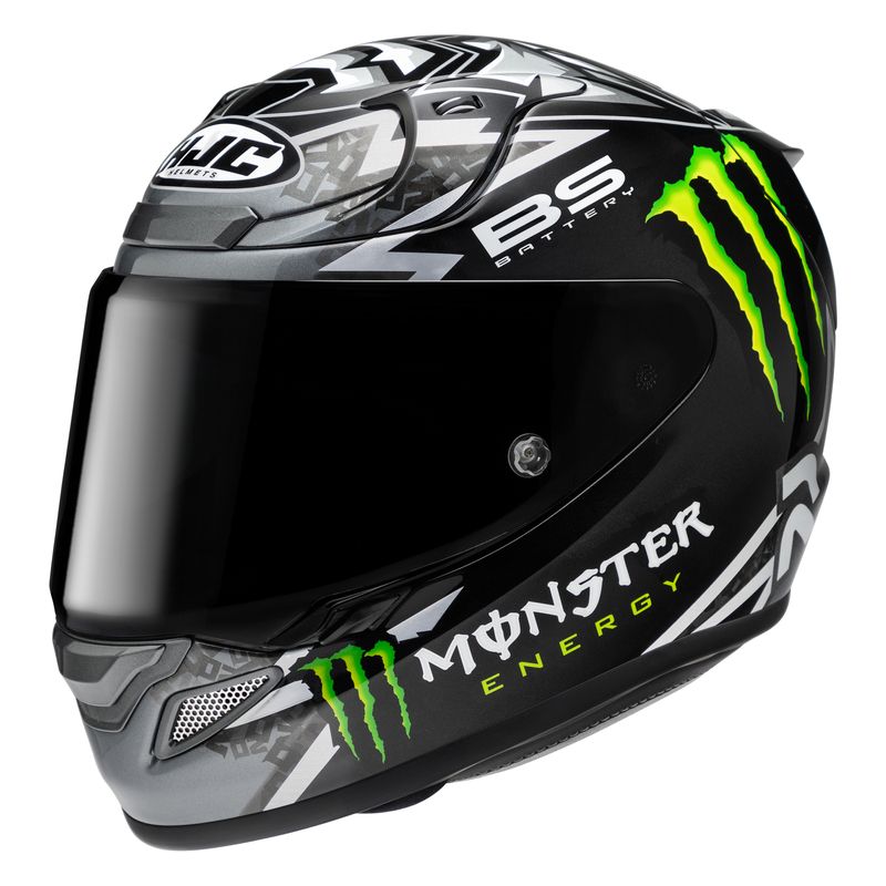 KASK HJC RPHA12 QUARTARARO REPLICA BLACK 