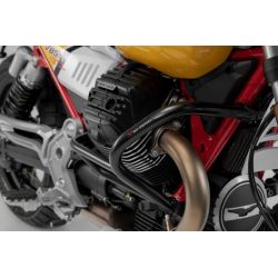 CRASHBAR/GMOL SW-MOTECH MOTO GUZZI V85 TT/TRAVEL (19-23) BLACK