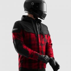 KOSZULA REBELHORN SHIFTER BLACK/RED  ENDURO CROSS