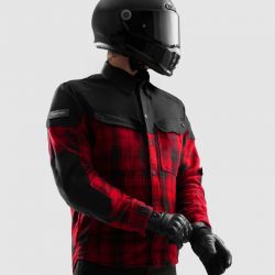 KOSZULA REBELHORN SHIFTER BLACK/RED  ENDURO CROSS