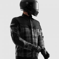 KOSZULA REBELHORN SHIFTER BLACK/GREY  ENDURO CROSS
