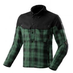 KOSZULA REBELHORN SHIFTER BLACK/GREEN  ENDURO CROSS