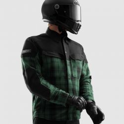 KOSZULA REBELHORN SHIFTER BLACK/GREEN  ENDURO CROSS