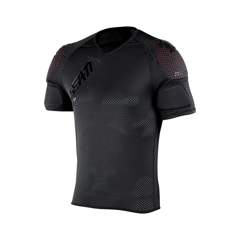 KOSZULKA Z OCHRANIACZAMI LEATT SHOULDER TEE 3DF AIRFIT LITE (90-100CM) 