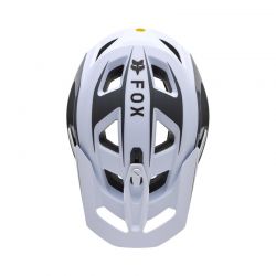 KASK ROWEROWY FOX SPEEDFRAME PRO DEFY PEWTER  ENDURO CROSS