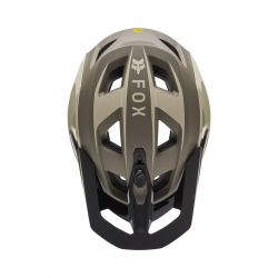 KASK ROWEROWY FOX SPEEDFRAME PRO DEFY CREAM  ENDURO CROSS