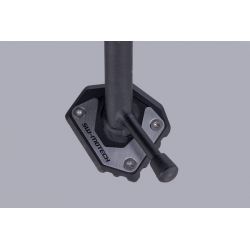 NAKŁADKA NÓŻKI BOCZNEJ SW-MOTECH BENELLI LEONCINO 800 / 800 TRAIL BLACK/SILVER