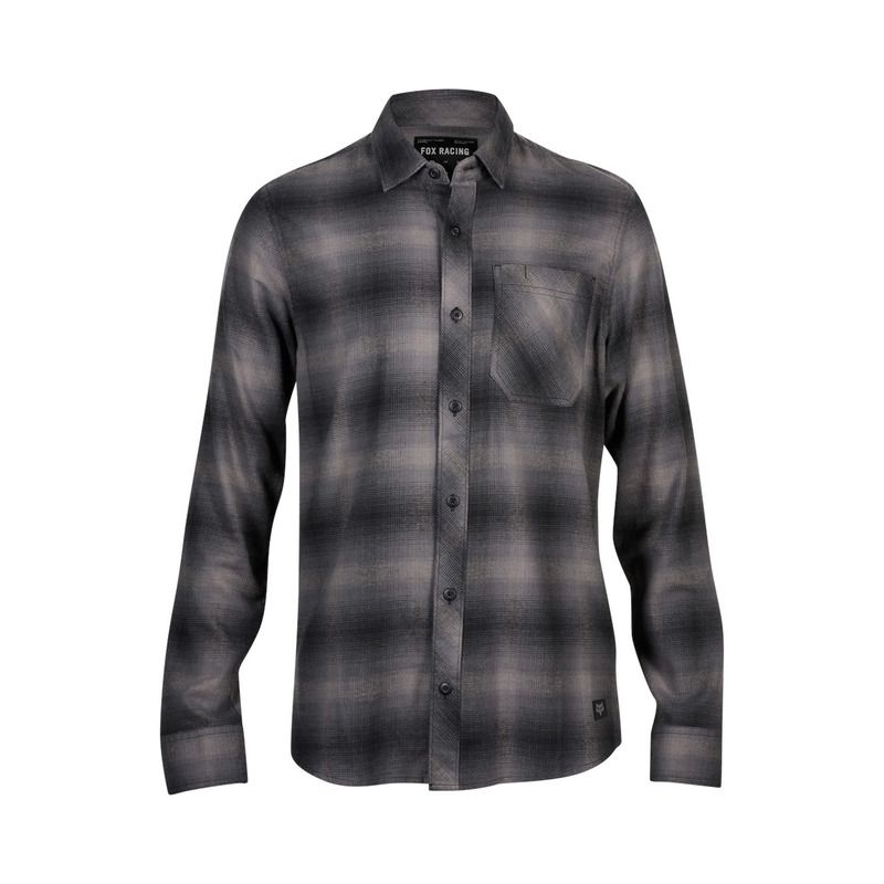 KOSZULA FOX SURVIVALIST STRETCH FLANNEL BLACK  ENDURO CROSS