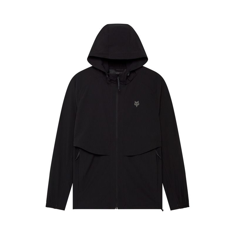KURTKA FOX SURVIVALIST WINDBREAKER BLACK/BLACK  ENDURO CROSS