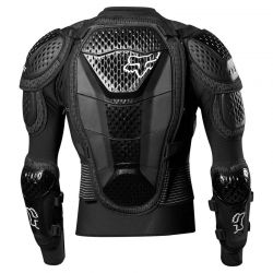 KOSZULKA Z OCHRANIACZAMI FOX TITAN SPORT BLACK  ENDURO CROSS