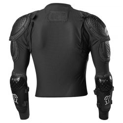 KOSZULKA Z OCHRANIACZAMI FOX TITAN SPORT BLACK  ENDURO CROSS