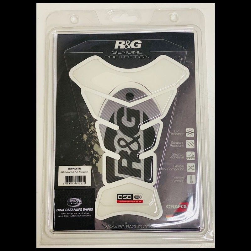 TANKPAD RG RACING FACTORY TRANSPARENT