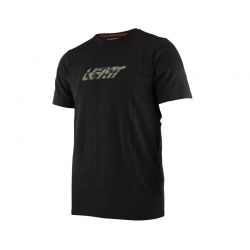 T-SHIRT LEATT CAMO BLACK L/US42/EU52