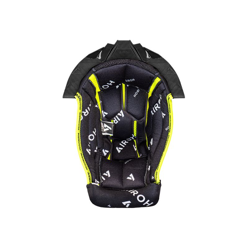 WYŚCIÓŁKA DO KASKU AIROH AVIATOR TWIST 3 BLACK/WHITE + BLACK SUPPORT 