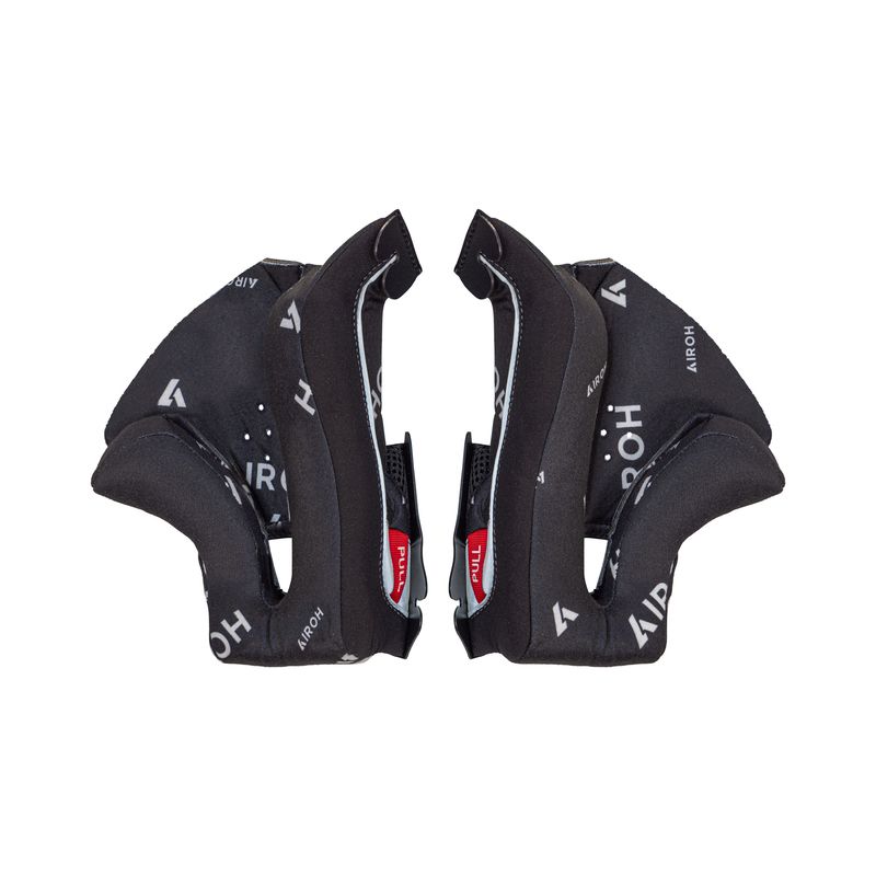PODUSZKI POLICZKOWE DO KASKU AIROH TWIST 3 BLACK/WHITE 