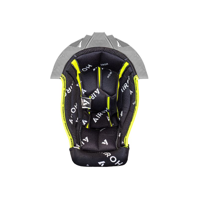 WYŚCIÓŁKA DO KASKU AIROH AVIATOR TWIST 3 BLACK/WHITE + GREY SUPPORT 