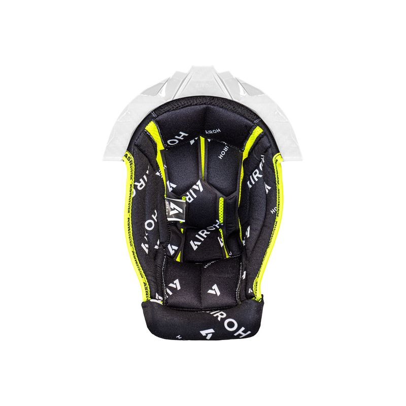 WYŚCIÓŁKA DO KASKU AIROH AVIATOR TWIST 3 BLACK/WHITE + WHITE SUPPORT 