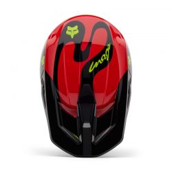 KASK FOX V1 EMOTION FLUO RED  ENDURO CROSS