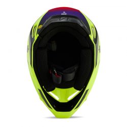 KASK FOX V1 FLORA YELLOW  ENDURO CROSS