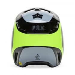 KASK FOX V1 FLOW BLACK/YELLOW  ENDURO CROSS