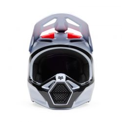 KASK FOX V1 FLOW WHITE/RED  ENDURO CROSS