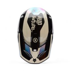KASK FOX V1 HELLO FUTURE BLACK  ENDURO CROSS