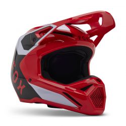 KASK FOX V1 LEAN FLUO RED  ENDURO CROSS