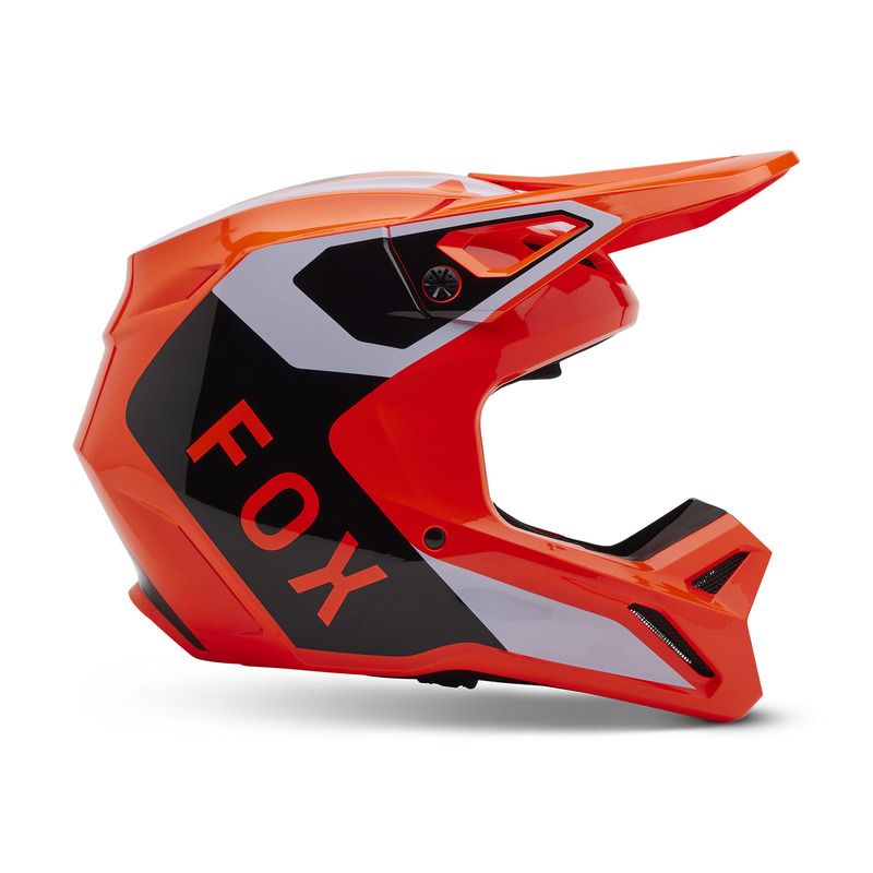 KASK FOX V1 LEAN FLUO ORANGE  ENDURO CROSS