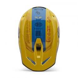 KASK FOX V1 RACE SPEC PALE YELLOW  ENDURO CROSS