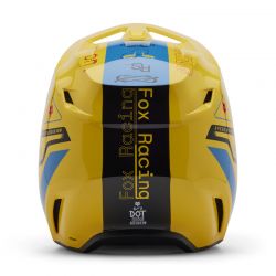 KASK FOX V1 RACE SPEC PALE YELLOW  ENDURO CROSS