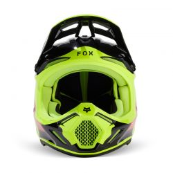 KASK FOX V3 REVISE RED/YELLOW  ENDURO CROSS